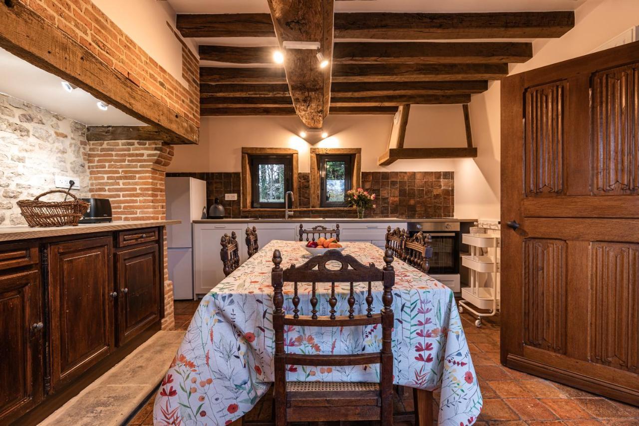 La Maison Corniere Bieville-en-Auge Bagian luar foto