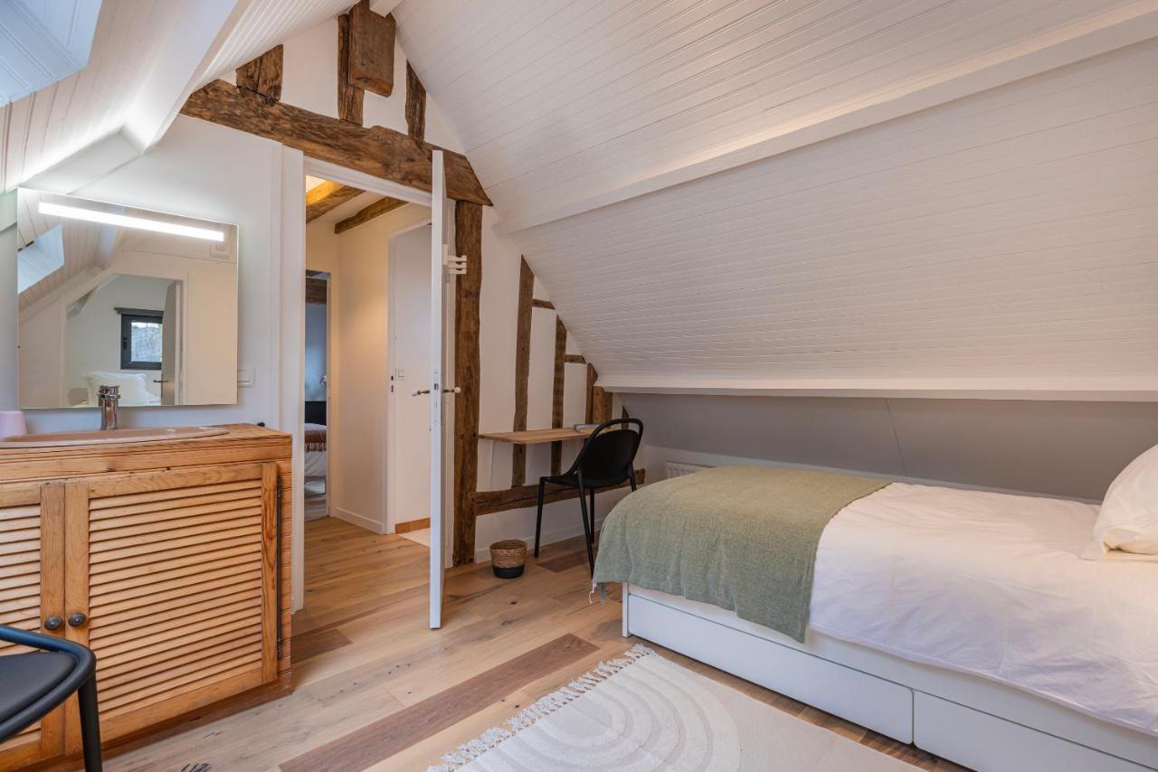 La Maison Corniere Bieville-en-Auge Bagian luar foto