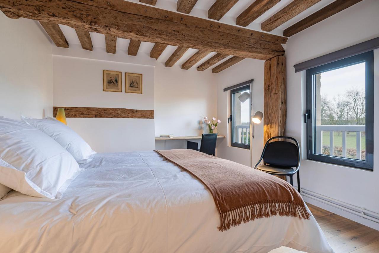 La Maison Corniere Bieville-en-Auge Bagian luar foto