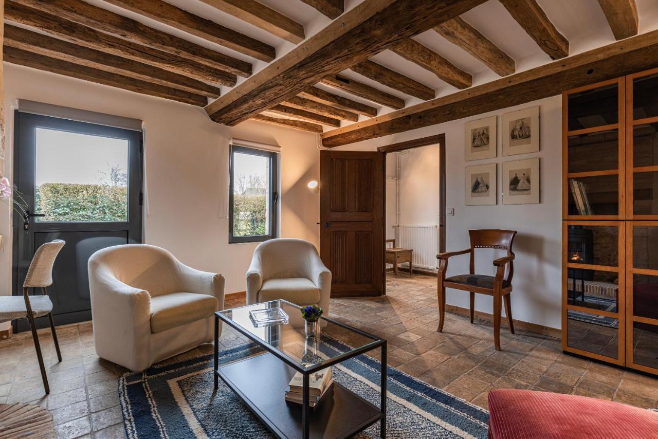La Maison Corniere Bieville-en-Auge Bagian luar foto
