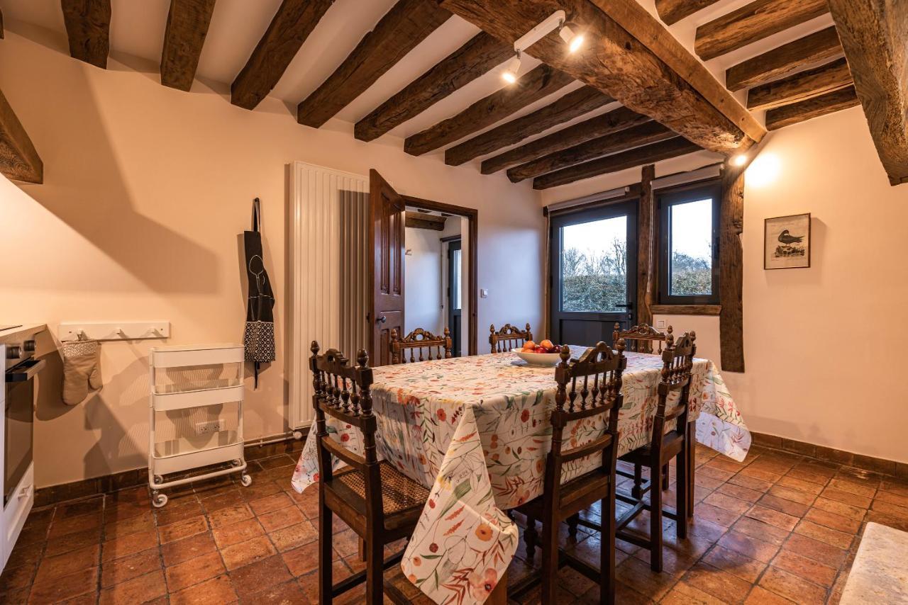 La Maison Corniere Bieville-en-Auge Bagian luar foto