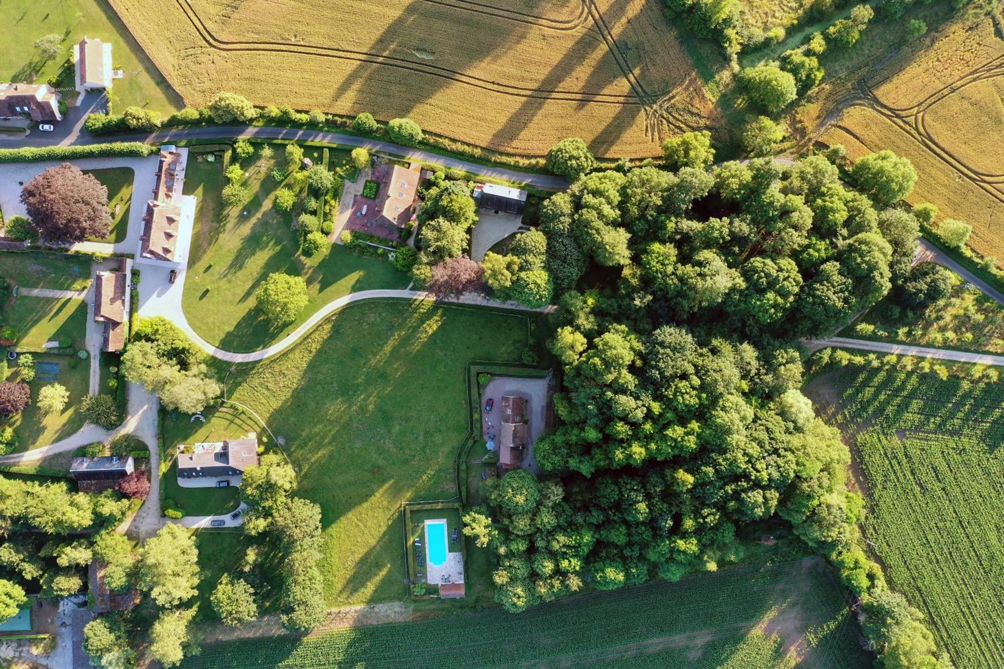 La Maison Corniere Bieville-en-Auge Bagian luar foto